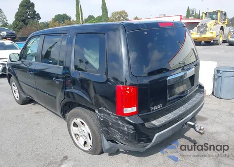 2011 Honda Pilot Lx from USA, damaged, VIN 5FNYF3H20BB008550